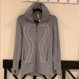 Lululemon high collar in stride  jacket